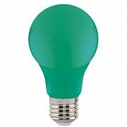Лампа светодиодная ERAGL50-E27 A50 3Вт груша зел. E27 13SMD для белт-лайт ЭРА Б0049579