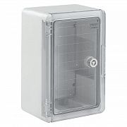 Корпус ударопрочный ЩМПп 240х180х120 IK10 IP65 прозр. дверь АБС пластик PRIZMA TOKOV ELECTRIC TKE-PZ-CPB00-IK10-IP65