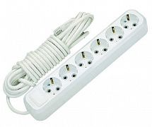 Удлинитель 6х5м с заземл. 16А IP20 Makel MGP184