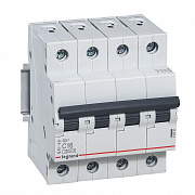 Legrand RX3 Автоматический выключатель 4P 16А (C) 4,5kA