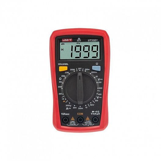 Мультиметр портативный UT33D+ NCV + прозвонка UNI-T 13-0058