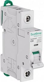Выключатель автоматический 1п C 25А 10кА Systeme9 230В SE S9F32125