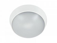 Светильник светодиодный WP 15 C 12W OP 840 D220 WH 220х80мм 12Вт 4000К IP65 ЖКХ круглый пылевлагозащ. бел. Русский Свет 15071523452