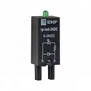Модуль светодиодный 24 VDC для промежуточных реле RP AVERES EKF rp-led-24DC