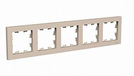 SE AtlasDesign Песочный Рамка 5-ая, универсальная ATN001205
