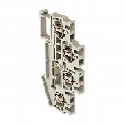 Колодка клеммная ST-2.5 26А двойн. пружинная сер. EKF plc-jxb-st-2.5-4-2