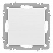 Выключатель 1-кл. СП Accent 6-101-01М 10А IP20 250В AL/CU бел. матов. Intro Б0063468