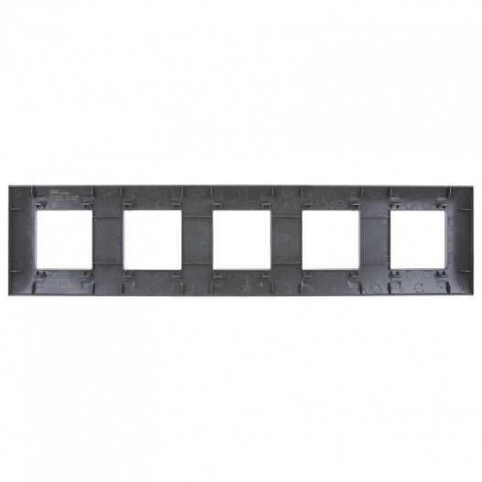 Рамка 5-м SKANDY SK-F05G графит IEK SK-M52-K53