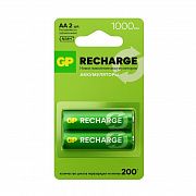Аккумулятор AA/HR6 RECHARGE 1.2В 1000мА.ч 100AAHCV-2CRSBC2 16/96 (блист.2шт) GP 20252