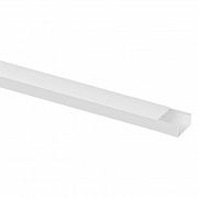 Кабель-канал 100х40 L2000 пластик бел. TOKOV ELECTRIC TKE-KK-100-40-2000-WH