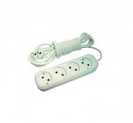 Удлинитель 4х5м без заземл. 10А IP20 Makel MGP144