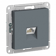 SE AtlasDesign Грифель Розетка компьютерная RJ45, кат. 6A, механизм