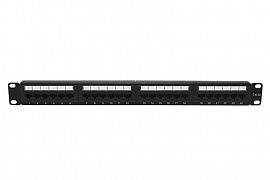 Патч-панель 19дюйм 1U кат.5E неэкранир. 24 порта RJ-45 Dual IDC TOKOV ELECTRIC TKE-PP-5E-1U-24P-UTP