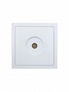 Розетка телевизионная оконечная TV 1вых. СП ZIMA IP20 механизм бел. LEZARD 704-0288-130