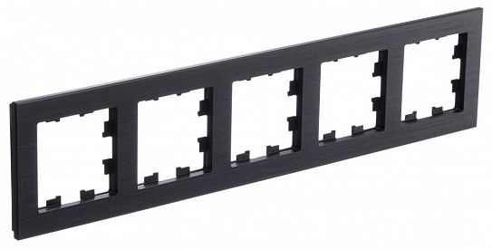 Systeme Electric AtlasDesign Nature Металл оникс Рамка 5-ая, универсальная
