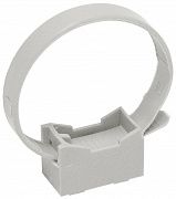 Держатель хомутный для труб со стяжкой d32-63 CFF2 сер. ELASTA IEK CTA10MP-CFF263-K41-100