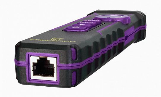 Тестер кабельный многофункциональный NetGeeks NP60 фиолет. Ermenrich 84551