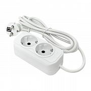 Удлинитель 2х2м с заземл. 16А IP20 Эксперт 3.0кВт ПВС 3х1 EKF UBA16-310-2-02