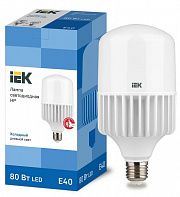 Лампа светодиодная HP 80Вт 230В 6500К E40 IEK LLE-HP-80-230-65-E40