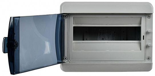 Корпус КМПн-12 TEKFOR IP65 черн. прозр. дверь пластик. IEK TF5-KP72-N-12-65-K03-K02
