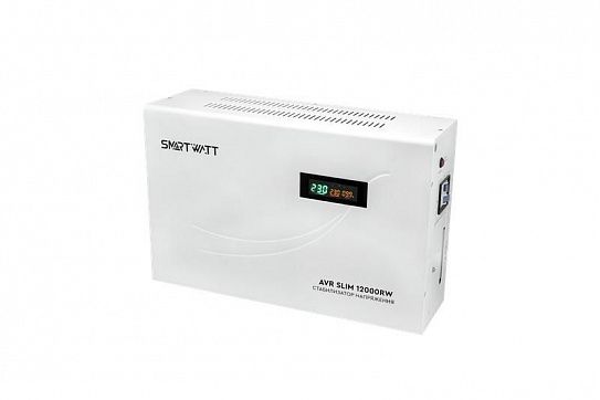Стабилизатор напряжения настенный SMARTWATT AVR SLIM 12000RW 4512020310008