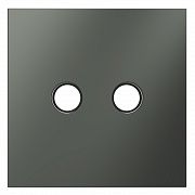 Накладка для розетки телевизионной оконечной TV+SAT, S70 (титан)