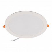 Светильник светодиодный PLED DL7 WH Downlight 24Вт 4000К 220х26мм IP54 ДВО встраив. Pro JazzWay 5042568