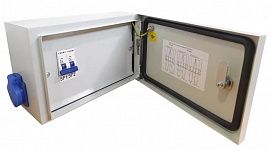 Ящик с понижающим трансформатором ЯТП 0.25 230/12 (2 авт. выкл.) IP54 TOKOV ELECTRICTKE-TT12-12-250-54