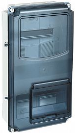Корпус ЩУРн-П 3/12 Krepta 3 IP66 PC пластик. IEK MSP3-N-12-66-L
