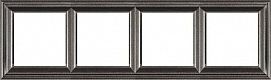 Рамка 4-ая Антрацит EcoProfi DECO JUNG EPD484AN