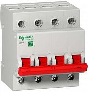 SE EASY 9 Выключатель нагрузки 4P 100А