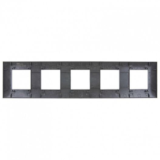 Рамка 5-м SKANDY SK-F05G графит IEK SK-M52-K53