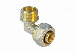 Угольник обжимной с переходом на НР 20х1/2дюйм (200/10) К VALFEX VF.353.N.020012
