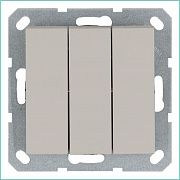 Выключатель 3-кл. 10А IP20 механизм тауп Jasmart G3031T