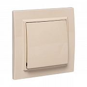 Выключатель 1-кл. СП Минск 10А IP20 беж. EKF ERV10-021-20