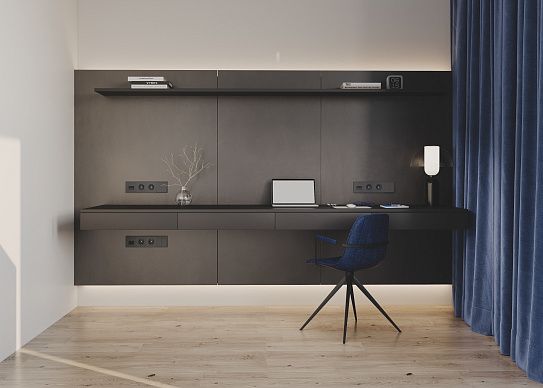 Рамка пластиковая VOLTUM S70 на 4 поста, (графит)