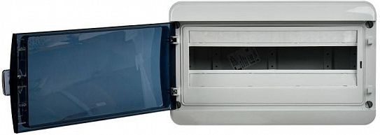 Корпус КМПн-18 TEKFOR IP65 черн. прозр. дверь пластик. IEK TF5-KP72-N-18-65-K03-K02