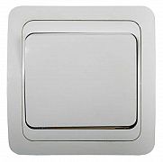 Выключатель 1-кл. СП Classico 2021 10А IP20 бел. ASD / IN HOME 4680005959846