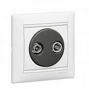 Legrand Valena Бел Розетка TV-FM единственная (каб сеть) 862 МГц 1.5 дБ