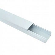 Кабель-канал 20х10 L2000 пластик бел. EKF kkm-20-10