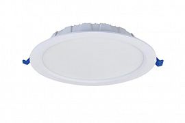 Светильник светодиодный FD 10 R 30W OP 940 D200 WH IP44 231х47мм 30Вт 4000К Ra 90 IP44 встраив. бел. даунлайт Русский Свет 11041023234