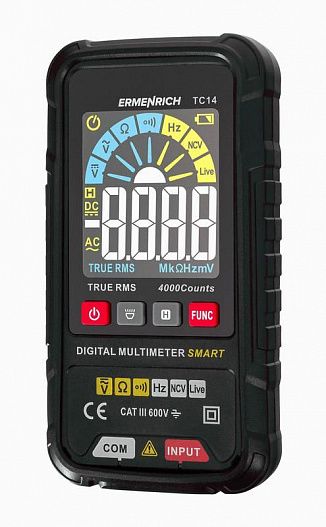 Мультиметр цифровой Zing TC14 Ermenrich 82981