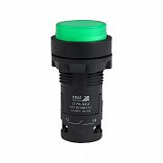 Кнопка с фиксацией с подсветкой OptiSignal Compact D22 С7-PHL-M310 зел. 1НО 230В AC XB7NJ03M1 КЭАЗ 362120