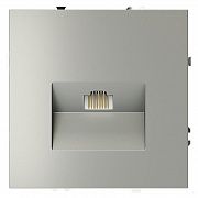 Розетка компьютерная 1-м СП S70 RJ45 кат.6 механизм сталь Voltum VLS060105