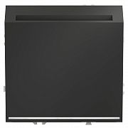 Выключатель встраиваемый VOLTUM S70 карточный 16А, (графит)