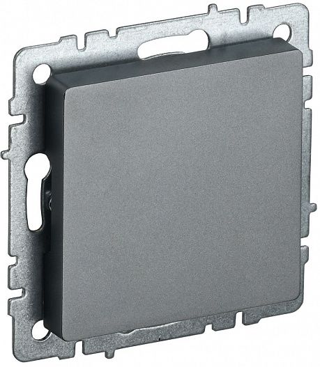 Заглушка c суппортом BRITE   сталь IEK BR-PL10-K46