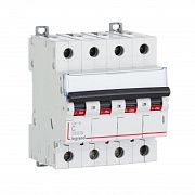 Legrand DX3-E Автоматический выключатель 4P 1А (С) 6000/6kA