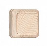 Переключатель проходной 1-кл. ОП Олимп 10А IP20 сосна UNIVersal 5560803