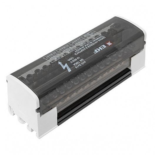 Шина нулевая в корпусе 2х15 EKF sn0-2x15