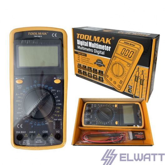 Мультиметр с функцией измерения ёмкости ТМК19915 Е-23-90
